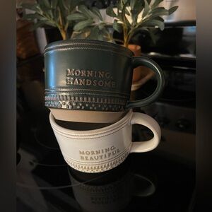 His/Hers Magnolia Mugs